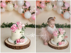 cake smash photography in gainesville